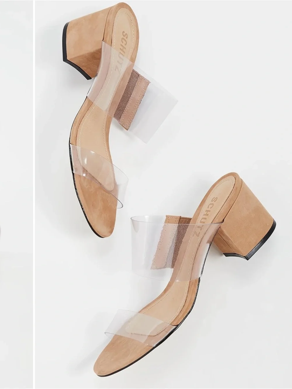 SCHUTZ Victorie Sandals in Honey Beige